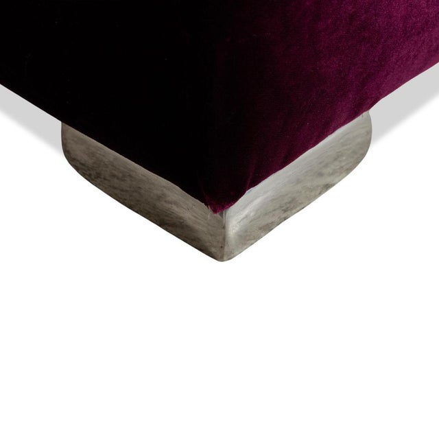 Textile Filousof 4-Seater Sofas in Purple Fabric from Bretz, Set of 3 For Sale - Image 7 of 13