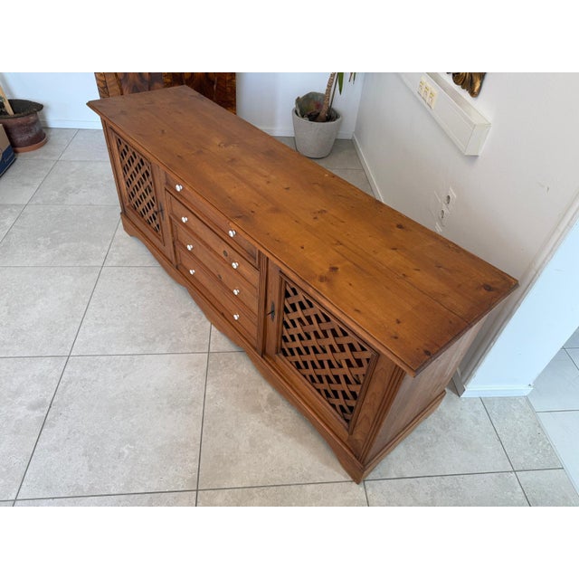 Rustic Apothecary Sideboard For Sale - Image 9 of 15