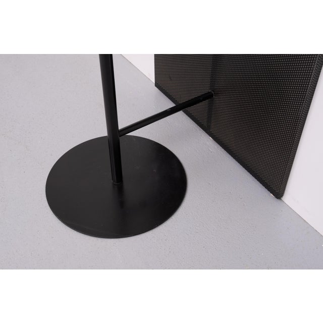 Perforated Metal Standing Coat Rack, Germany, 1980s For Sale - Image 10 of 12