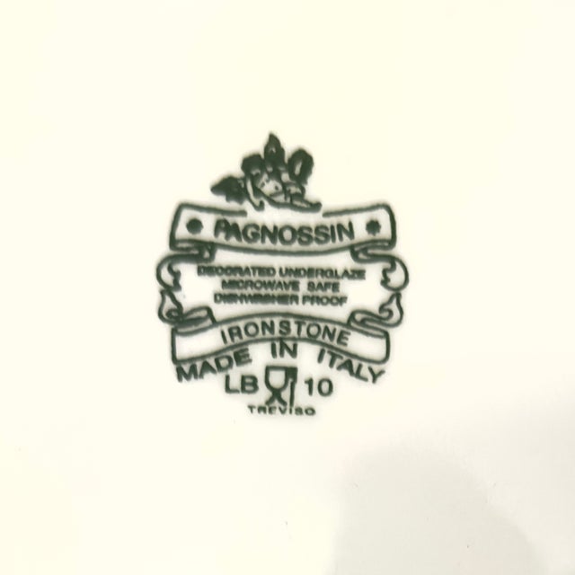 Eclectic Multi-Era Blue Pink Gold & White Side Plate Curation - Group of 18 For Sale - Image 9 of 17