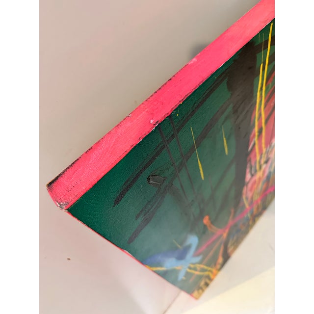 Abstract Portrait Painting by Shane Bowden For Sale In Miami - Image 6 of 12