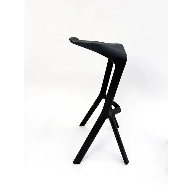Plastic Pair Miura Bar Stools by Konstantin Grgic For Sale - Image 7 of 10