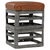 20th Century Czechia Metal Stool With Leather Seat For Sale - Image 15 of 18
