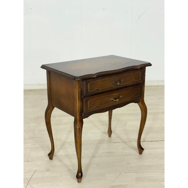 Chippendale Bedside Table wth Drawers For Sale - Image 9 of 9