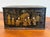 19th Century English Chinoiserie Papier-Maché Tea Caddy For Sale - Image 15 of 16