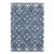 Dash & Albert by Annie Selke Kota Indigo Woven Wool Rug, 5' x 8' For Sale