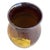 Ceramic Rockwood Style Earthernware Hand Painted Pottery Vase W/ Chrysanthemums, C 1900 For Sale - Image 7 of 10