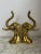 Vintage Brass Elephant Bookends - a Pair For Sale - Image 10 of 10