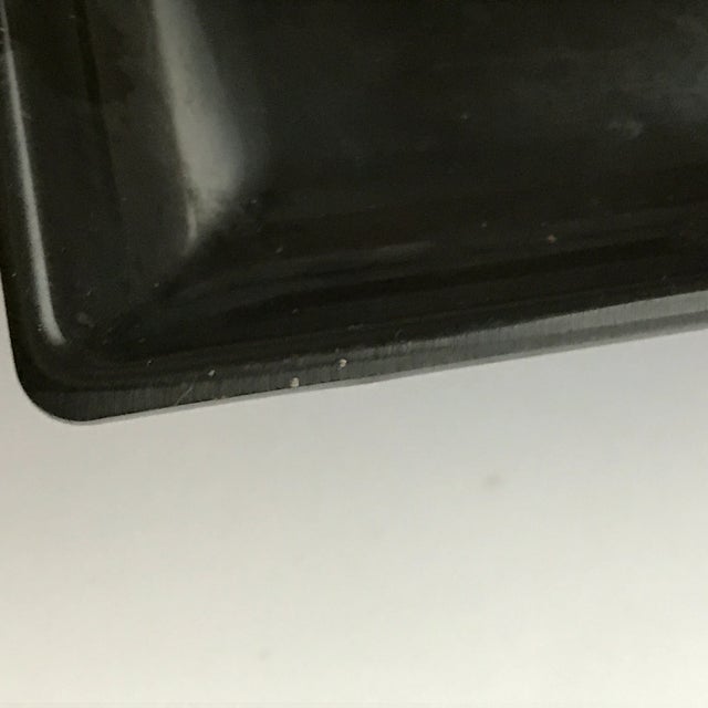 Mid-Century Couroc Herbs Spices Pepper Mill Mortar Pestle Black Lacquer Tray For Sale In San Francisco - Image 6 of 12