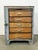 Wood Vintage Industrial Chest of Drawers, 1960s For Sale - Image 7 of 17