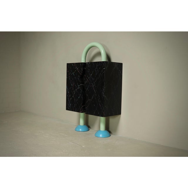 Wim Hofman, Playful Sculpture, 1980s, Plastic, Steel, Lacquer & Medium-Density Fibreboard For Sale - Image 4 of 11