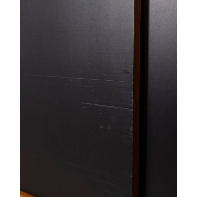 Black Vintage Teak Highboard, 1960s For Sale - Image 8 of 10
