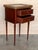 20th Century Pair of Louis XVI Style Marble-Top, Bronze and Walnut Nightstands For Sale - Image 6 of 12