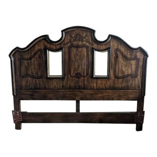 1970s Drexel French Provincial Grand Villa Headboard Queen For Sale