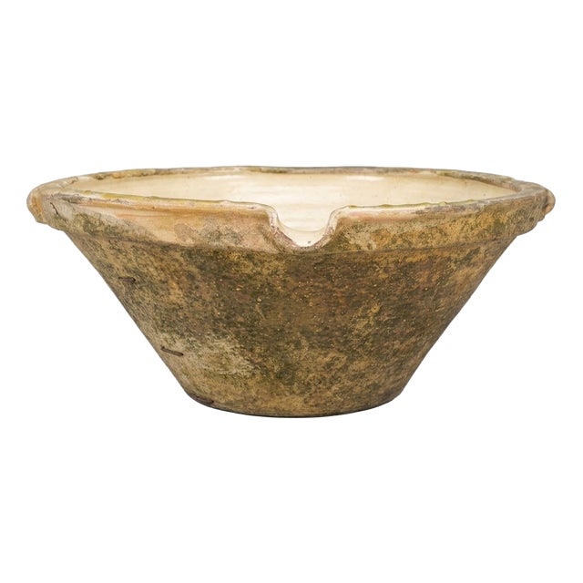 19th Century Large Glazed Terracotta Estate Tian For Sale