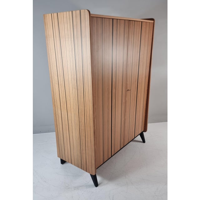 1970s Vintage Wardrobe in Ash by Tatra Nabytok, 1970s For Sale - Image 5 of 16