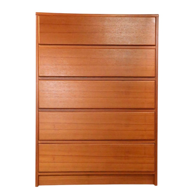 Mid Century Danish Modern Chest of Drawers by Uldum For Sale - Image 11 of 16