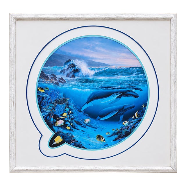 1990s Robert Wyland and Roy Tabora Art Piece For Sale