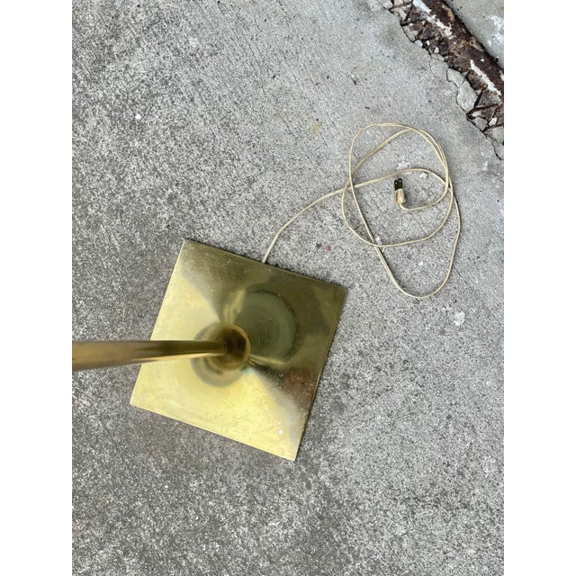 Mid Century Modern Brass Floor Lamp Base | by Laurel Lamp Co For Sale - Image 12 of 12