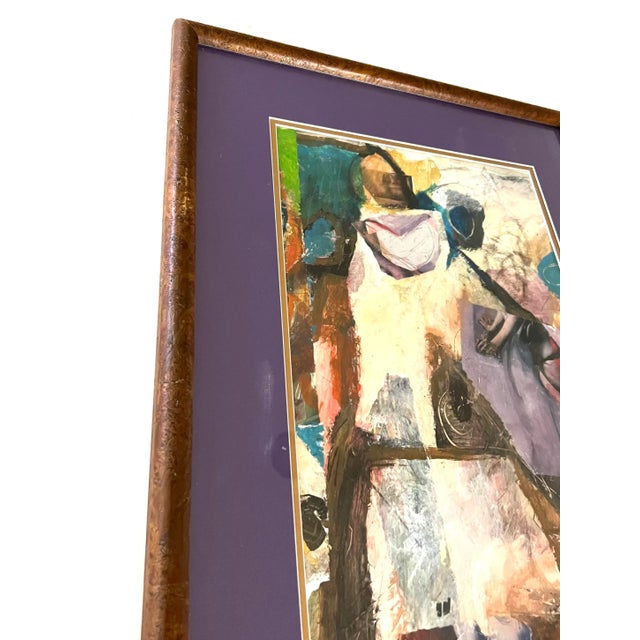 “Afterglow” by Ellen ReinKraut is an elegant figurative abstract. It’s meaning is open to interpretation. The art is...