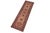 Southwestern Kazak Peach/Light Blue Wool Runner Rug- 2'10''x9'8'' For Sale - Image 9 of 10
