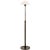 Modern J. Randall Powers by Visual Comfort Signature Hargett Floor Lamp in Bronze with Linen Shade For Sale - Image 3 of 3
