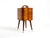 Original Mid Century sewing box in very good vintage condition. Plywood with teak veneer. Fantastically beautiful 50s...