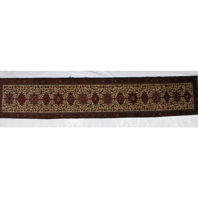 Persian 1990s Persian Heriz Runner - 2′5″ × 12′5″ For Sale - Image 3 of 9