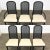 Mid-Century Modern 1970s Black Lacquer Dining Chairs - Set of 6 For Sale - Image 3 of 10