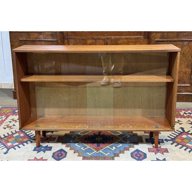 English Teak Display Cabinet, 1970s For Sale - Image 14 of 14
