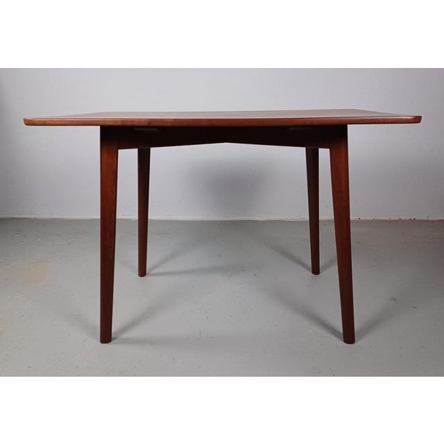 Fully Restored Danish Mahogany Side Table, 1950s For Sale - Image 4 of 7