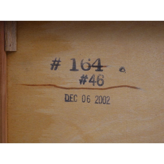 Stickley Colonial Williamsburg Mahogany Bookcase W. Wood Shelves For Sale - Image 18 of 18