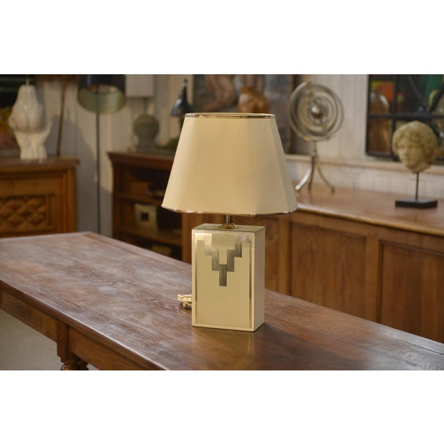 Art Deco Style Table Lamp, 1970s For Sale - Image 3 of 7