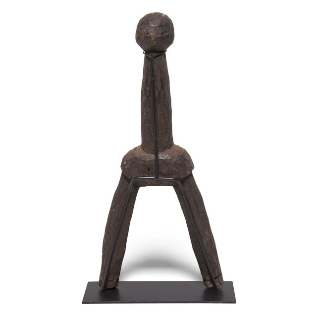 Tribal Early 20th Century African Dagari Ancestor Figure For Sale - Image 3 of 5