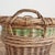1920s Antique French Champagne Grape Harvest Log Basket, 1920s For Sale - Image 5 of 8