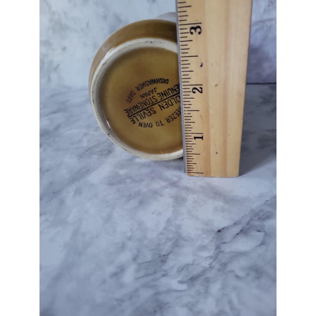 Vintage Mid-Century Golden Seville Creamer For Sale - Image 9 of 9