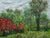 Nature Holds the Key Acrylic Landscape Painting 6" X 8" Wall Art Unframed For Sale - Image 6 of 7