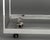 Late 20th Century Modern Vintage Carrara Marble Top Chrome Side Table For Sale - Image 5 of 11