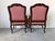 Vintage French Provincial Louis XV Style Carved Walnut Armchairs – A Pair For Sale - Image 9 of 11