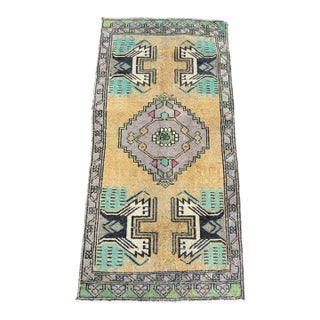 Turkish Yastik Rug 1'8" x 3'4" For Sale