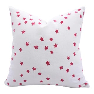 Handmade Star Print Cotton Halloween Cushion Cover for Festive Home Décor- Size 20x20 For Sale