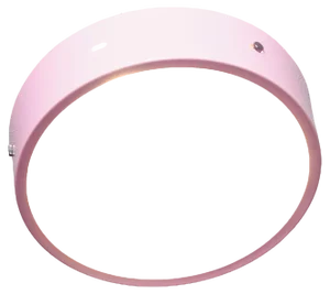 Flush Mount in Pink, Italy, 1960s