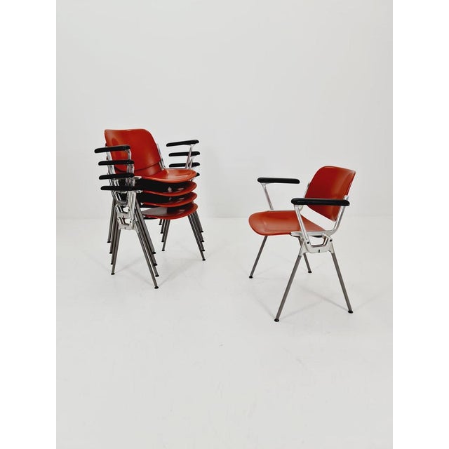 Italian Castelli Armchair by Giancarlo Piretti, 1970s For Sale - Image 11 of 11
