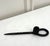 Charcoal Vintage Brutalist Hand-Forged Iron Candle Taper Holders, Set of Three For Sale - Image 8 of 12