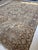 Vintage Heriz Abrash and Earthy Cool Palette Taupe Rug 9.4 x 12.5 For Sale - Image 9 of 14