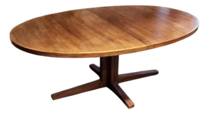Rosewood Dining Table by John Mortensen, Denmark, 1960s