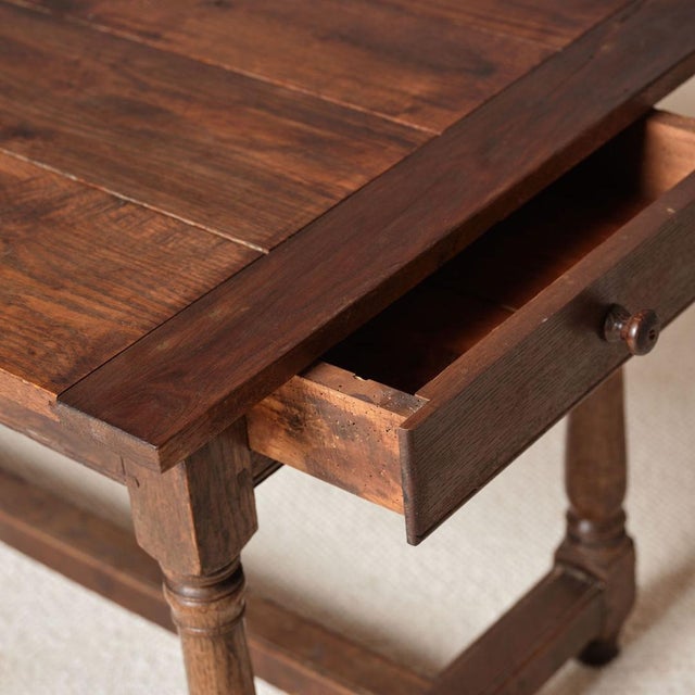 Wood 1800s French Wooden Table (A) For Sale - Image 7 of 10