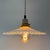 French White Opaline Glass “Frill” Pendant Light, 1930s For Sale - Image 4 of 7
