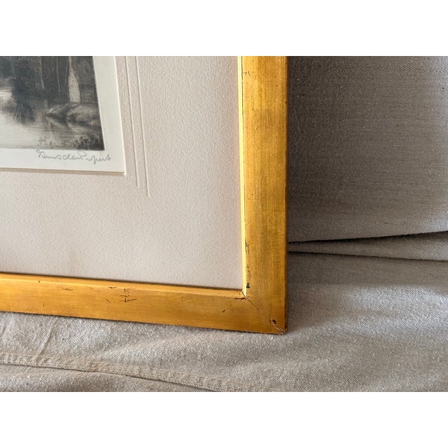 1920s John Lumsden Propert - Etching “Sunset, Romney Marsh” – 1922 Framed For Sale - Image 5 of 12