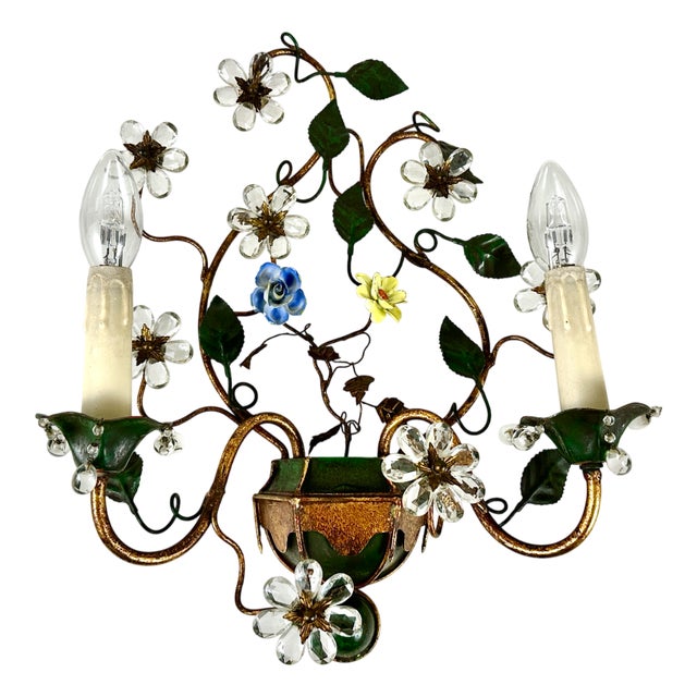 Vintage Sconce from Maison Baguès, 1950s For Sale